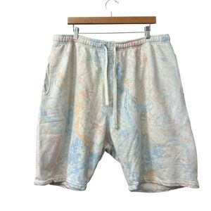 Camp High 710 Labs Zkittlez Tie Dye Sweat Shorts Mens XXL